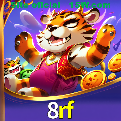 Imagem promocional da 8rf mostrando a plataforma e suas vantagens